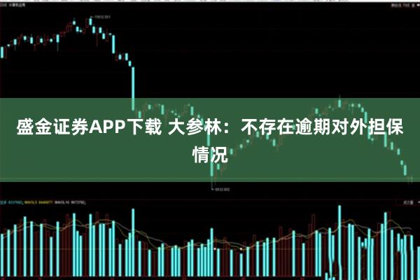 盛金证券APP下载 大参林：不存在逾期对外担保情况