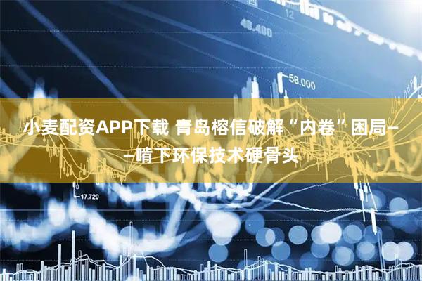 小麦配资APP下载 青岛榕信破解“内卷”困局——啃下环保技术硬骨头